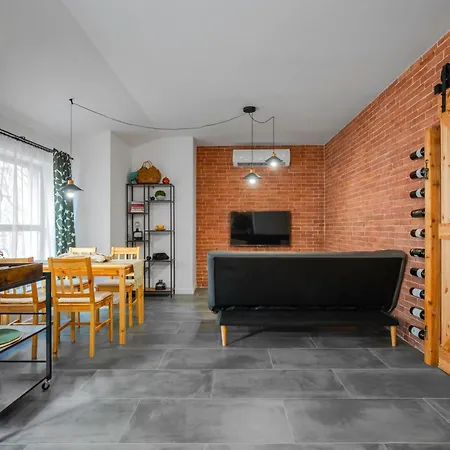 Brick Haven: Contemporary Urban Living Redefined Apartment